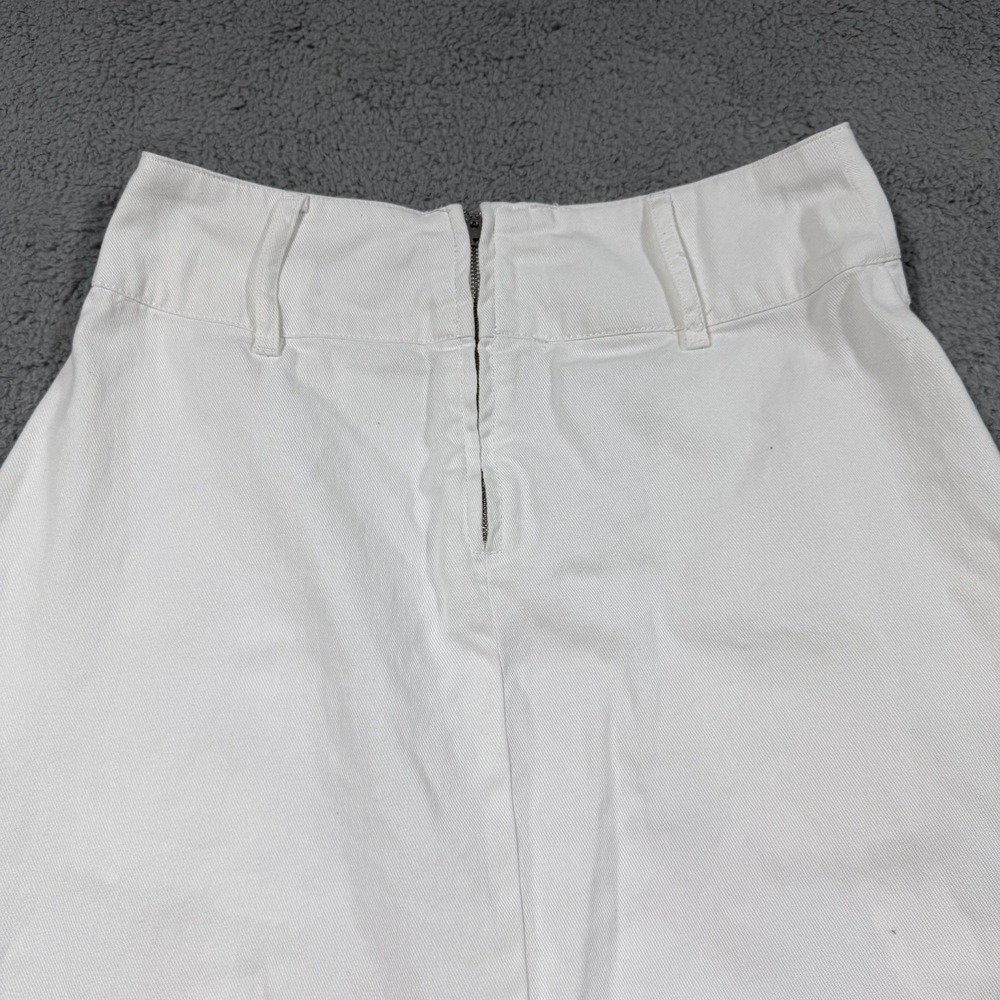 Who What Wear Long Denim A-line Skirt Pickets Back Zipper Size 10 - Picture 7 of 7